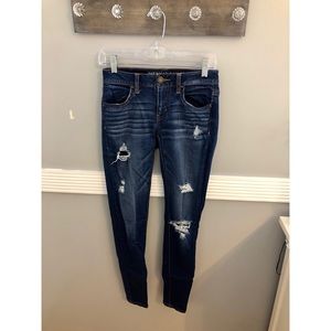 American Eagle Destroyed Jeggings